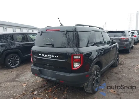 2021 Ford Bronco Sport Outer Banks z USA, uszkodzony, nr VIN 3FMCR9C65MRA78282